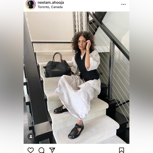 The Row Soft Margaux 15 Bag in Leather - Picture 15 of 16